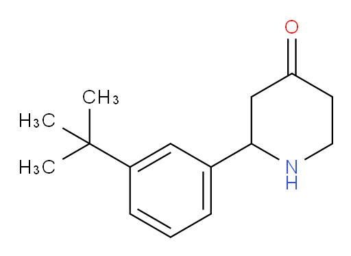 2-(3-(tert-butyl)phenyl)piperidin-4-one