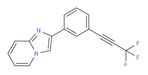 2-(3-(3,3,3-trifluoroprop-1-yn-1-yl)phenyl)imidazo[1,2-a]pyridine
