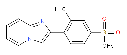2-(2-methyl-4-(methylsulfonyl)phenyl)imidazo[1,2-a]pyridine