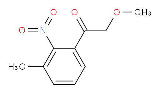 2-methoxy-1-(3-methyl-2-nitrophenyl)ethanone