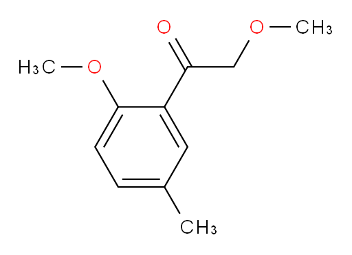 2-methoxy-1-(2-methoxy-5-methylphenyl)ethanone