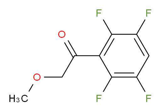 2-methoxy-1-(2,3,5,6-tetrafluorophenyl)ethanone