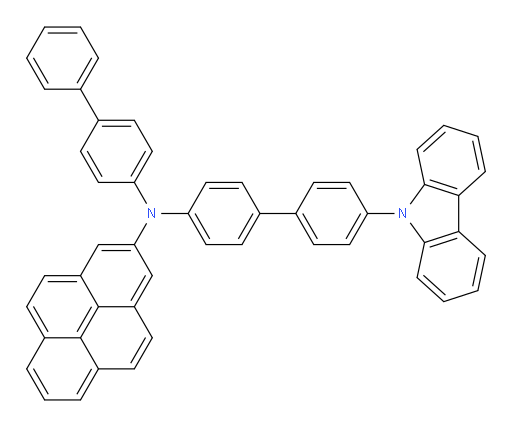 N-(4'-(9H-carbazol-9-yl)-[1,1'-biphenyl]-4-yl)-N-([1,1'-biphenyl]-4-yl)pyren-2-amine
