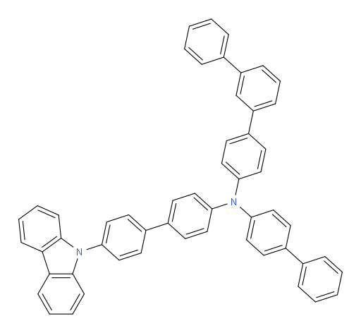 N-(4'-(9H-carbazol-9-yl)-[1,1'-biphenyl]-4-yl)-N-([1,1'-biphenyl]-4-yl)-[1,1':3',1''-terphenyl]-4-amine