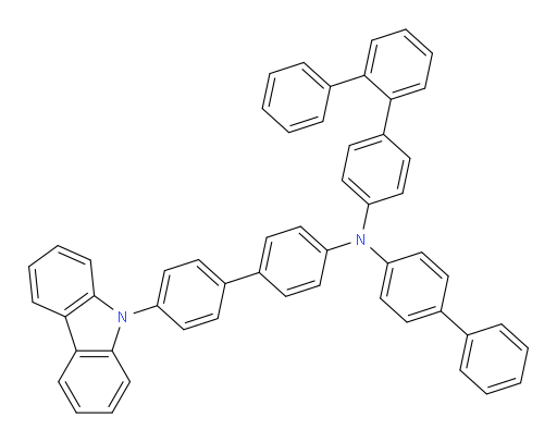 N-(4'-(9H-carbazol-9-yl)-[1,1'-biphenyl]-4-yl)-N-([1,1'-biphenyl]-4-yl)-[1,1':2',1''-terphenyl]-4-amine