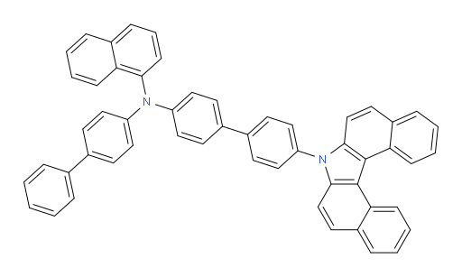 N-(4'-(7H-dibenzo[c,g]carbazol-7-yl)-[1,1'-biphenyl]-4-yl)-N-([1,1'-biphenyl]-4-yl)naphthalen-1-amine
