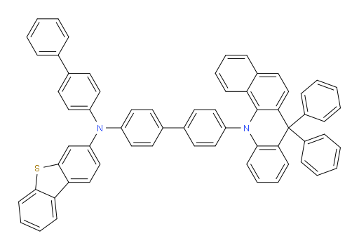 N-([1,1'-biphenyl]-4-yl)-N-(4'-(7,7-diphenylbenzo[c]acridin-12(7H)-yl)-[1,1'-biphenyl]-4-yl)dibenzo[b,d]thiophen-3-amine