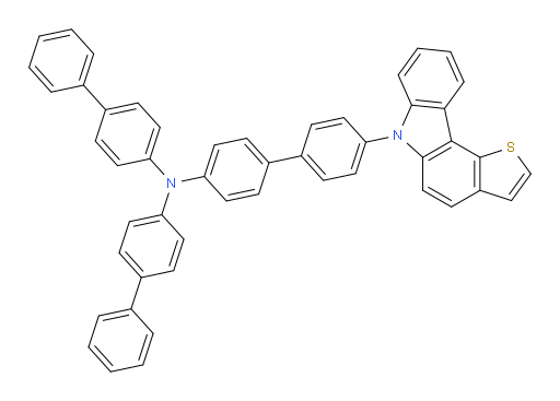 N,N-di([1,1'-biphenyl]-4-yl)-4'-(6H-thieno[3,2-c]carbazol-6-yl)-[1,1'-biphenyl]-4-amine