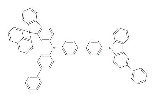 N-([1,1'-biphenyl]-4-yl)-N-(4'-(3-phenyl-9H-carbazol-9-yl)-[1,1'-biphenyl]-4-yl)spiro[cyclobuta[de]naphthalene-1,9'-fluoren]-2'-amine
