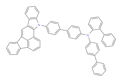 N-(4'-(13H-fluoreno[1,9-ab]carbazol-13-yl)-[1,1'-biphenyl]-4-yl)-N-([1,1'-biphenyl]-4-yl)-[1,1'-biphenyl]-2-amine