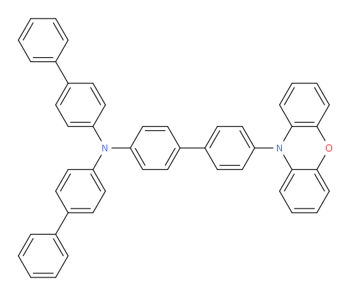 N,N-di([1,1'-biphenyl]-4-yl)-4'-(10H-phenoxazin-10-yl)-[1,1'-biphenyl]-4-amine