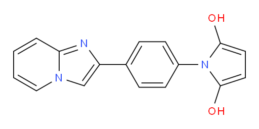 1-(4-(imidazo[1,2-a]pyridin-2-yl)phenyl)-1H-pyrrole-2,5-diol
