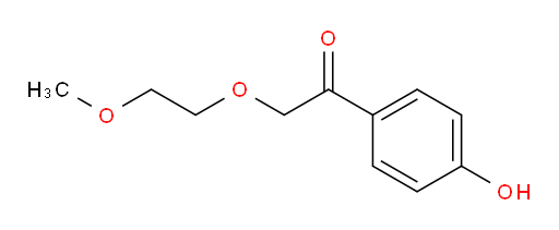 1-(4-hydroxyphenyl)-2-(2-methoxyethoxy)ethanone