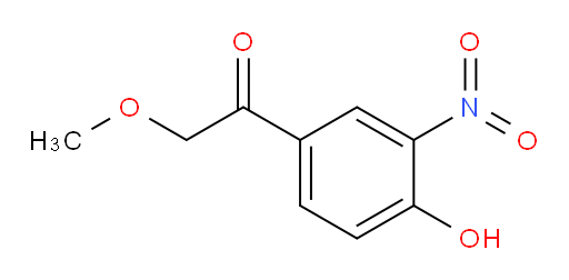 1-(4-hydroxy-3-nitrophenyl)-2-methoxyethanone