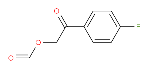 2-(4-fluorophenyl)-2-oxoethyl formate