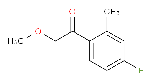 1-(4-fluoro-2-methylphenyl)-2-methoxyethanone