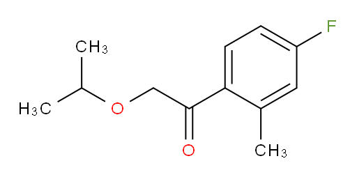 1-(4-fluoro-2-methylphenyl)-2-isopropoxyethanone