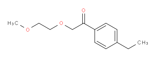 1-(4-ethylphenyl)-2-(2-methoxyethoxy)ethanone