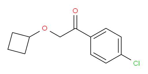 1-(4-chlorophenyl)-2-cyclobutoxyethanone