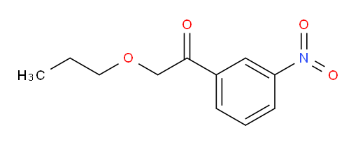 1-(3-nitrophenyl)-2-propoxyethanone