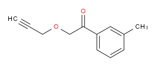2-(prop-2-yn-1-yloxy)-1-(m-tolyl)ethanone