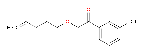 2-(pent-4-en-1-yloxy)-1-(m-tolyl)ethanone