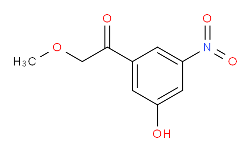 1-(3-hydroxy-5-nitrophenyl)-2-methoxyethanone