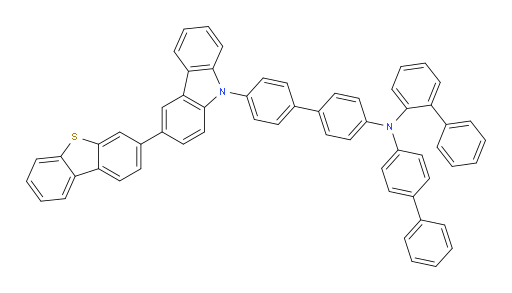 N-([1,1'-biphenyl]-4-yl)-N-(4'-(3-(dibenzo[b,d]thiophen-3-yl)-9H-carbazol-9-yl)-[1,1'-biphenyl]-4-yl)-[1,1'-biphenyl]-2-amine