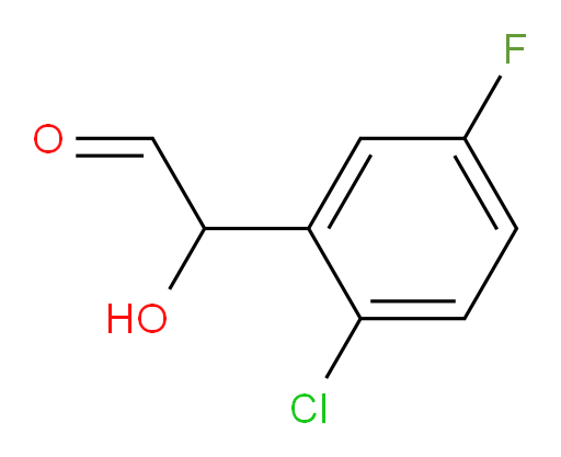 2-(2-chloro-5-fluorophenyl)-2-hydroxyacetaldehyde