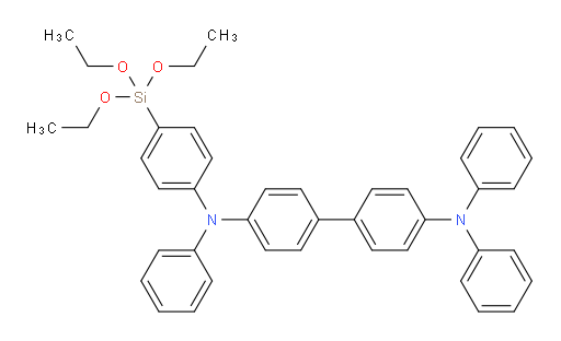 N4,N4,N4'-triphenyl-N4'-(4-(triethoxysilyl)phenyl)-[1,1'-biphenyl]-4,4'-diamine