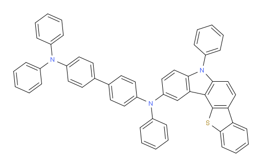 N4,N4,N4'-triphenyl-N4'-(5-phenyl-5H-benzo[4,5]thieno[3,2-c]carbazol-2-yl)-[1,1'-biphenyl]-4,4'-diamine
