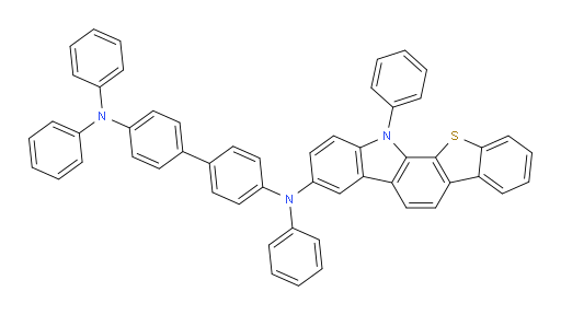 N4,N4,N4'-triphenyl-N4'-(12-phenyl-12H-benzo[4,5]thieno[2,3-a]carbazol-3-yl)-[1,1'-biphenyl]-4,4'-diamine