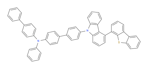 N-([1,1'-biphenyl]-4-yl)-4'-(4-(dibenzo[b,d]thiophen-4-yl)-9H-carbazol-9-yl)-N-phenyl-[1,1'-biphenyl]-4-amine