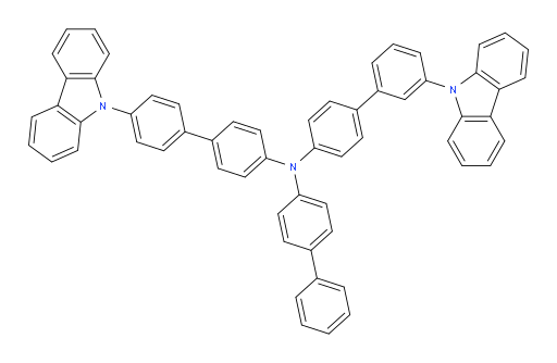N-(4'-(9H-carbazol-9-yl)-[1,1'-biphenyl]-4-yl)-N-([1,1'-biphenyl]-4-yl)-3'-(9H-carbazol-9-yl)-[1,1'-biphenyl]-4-amine