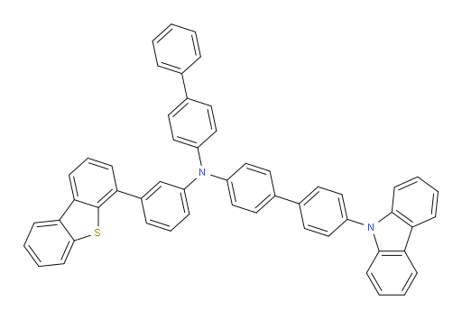 N-([1,1'-biphenyl]-4-yl)-4'-(9H-carbazol-9-yl)-N-(3-(dibenzo[b,d]thiophen-4-yl)phenyl)-[1,1'-biphenyl]-4-amine