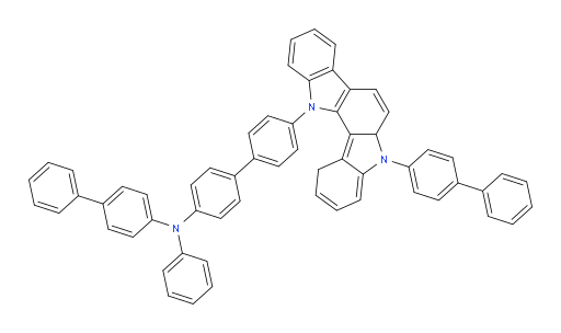N-([1,1'-biphenyl]-4-yl)-4'-(5-([1,1'-biphenyl]-4-yl)-5,5a-dihydroindolo[3,2-a]carbazol-12(1H)-yl)-N-phenyl-[1,1'-biphenyl]-4-amine