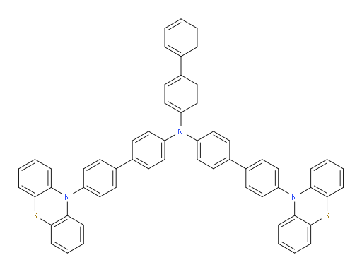N-(4'-(10H-phenothiazin-10-yl)-[1,1'-biphenyl]-4-yl)-N-([1,1'-biphenyl]-4-yl)-4'-(10H-phenothiazin-10-yl)-[1,1'-biphenyl]-4-amine