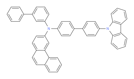 N-(4'-(9H-carbazol-9-yl)-[1,1'-biphenyl]-4-yl)-N-([1,1'-biphenyl]-3-yl)phenanthren-3-amine