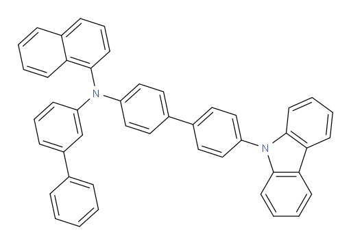 N-(4'-(9H-carbazol-9-yl)-[1,1'-biphenyl]-4-yl)-N-([1,1'-biphenyl]-3-yl)naphthalen-1-amine