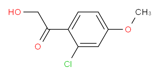 1-(2-chloro-4-methoxyphenyl)-2-hydroxyethanone