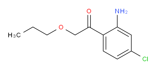 1-(2-amino-4-chlorophenyl)-2-propoxyethanone