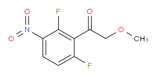 1-(2,6-difluoro-3-nitrophenyl)-2-methoxyethanone