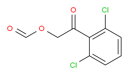2-(2,6-dichlorophenyl)-2-oxoethyl formate