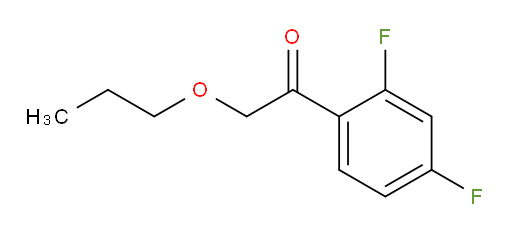 1-(2,4-difluorophenyl)-2-propoxyethanone