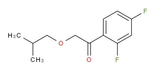 1-(2,4-difluorophenyl)-2-isobutoxyethanone