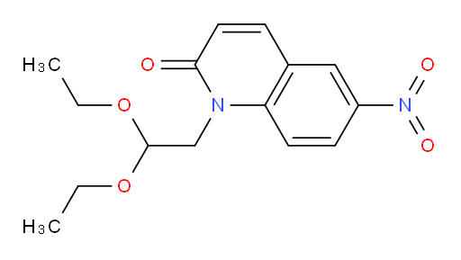 1-(2,2-diethoxyethyl)-6-nitroquinolin-2(1H)-one