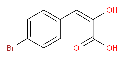(E)-3-(4-bromophenyl)-2-hydroxyacrylic acid
