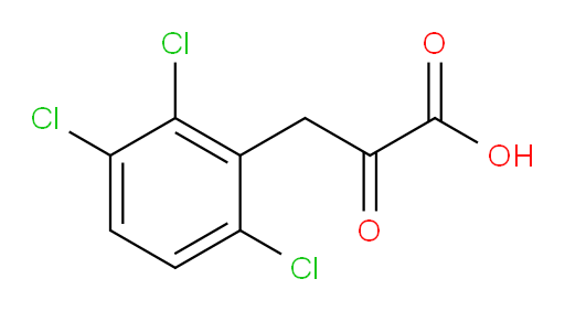 2-oxo-3-(2,3,6-trichlorophenyl)propanoic acid