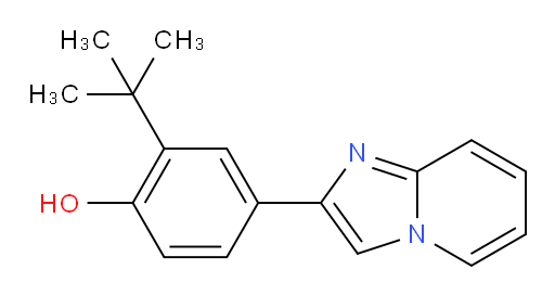 2-(tert-butyl)-4-(imidazo[1,2-a]pyridin-2-yl)phenol
