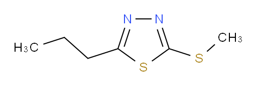 2-(methylthio)-5-propyl-1,3,4-thiadiazole